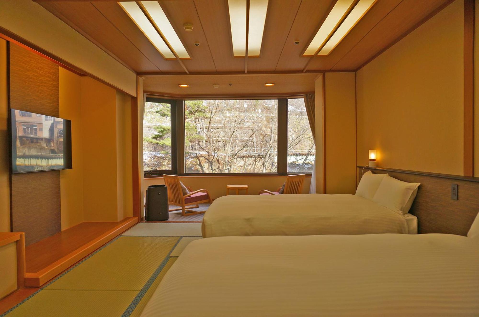 Minakami Hotel Juraku Exterior foto